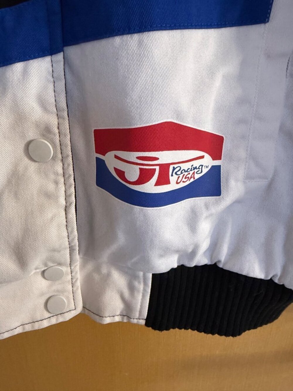JT Racing Womens Vintage-style Honda Racing Bomber Jacket Size Medium Motocross - Picture 5 of 11